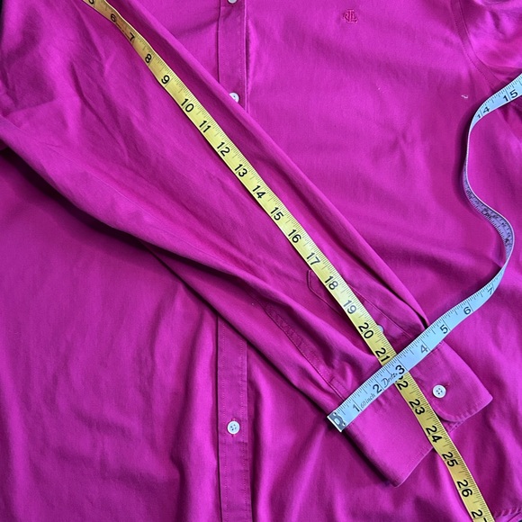 Lauren Ralph Lauren non-iron cotton button-down shirt - Picture 8 of 8